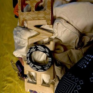 It’s a home sign made out of wood